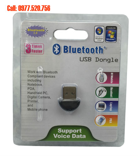 USB bluetooth 2.0 Dongle giá rẻ